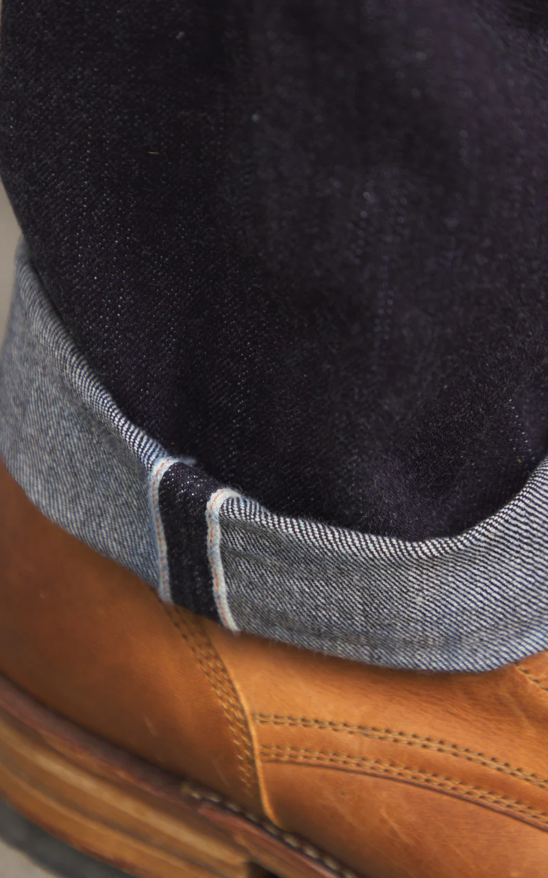 The Flat Head FN-3009 Regular Tapered Jeans Selvedge Indigo 14.5oz - Image 7
