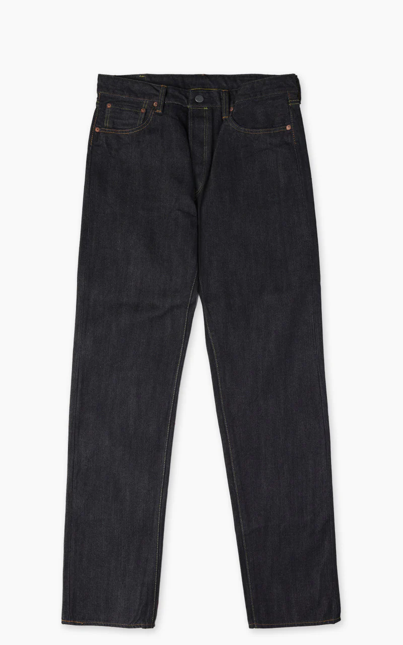 The Flat Head FN-D112 Wide Tapered Jeans Selvedge Indigo 14.5oz - Image 5