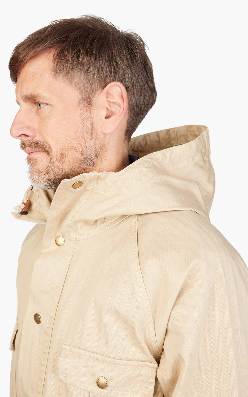 The Quartermaster Anorak Smock HBT Khaki - Image 6
