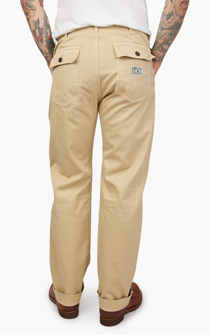 The Quartermaster Fatigue Trouser Khaki - Image 6
