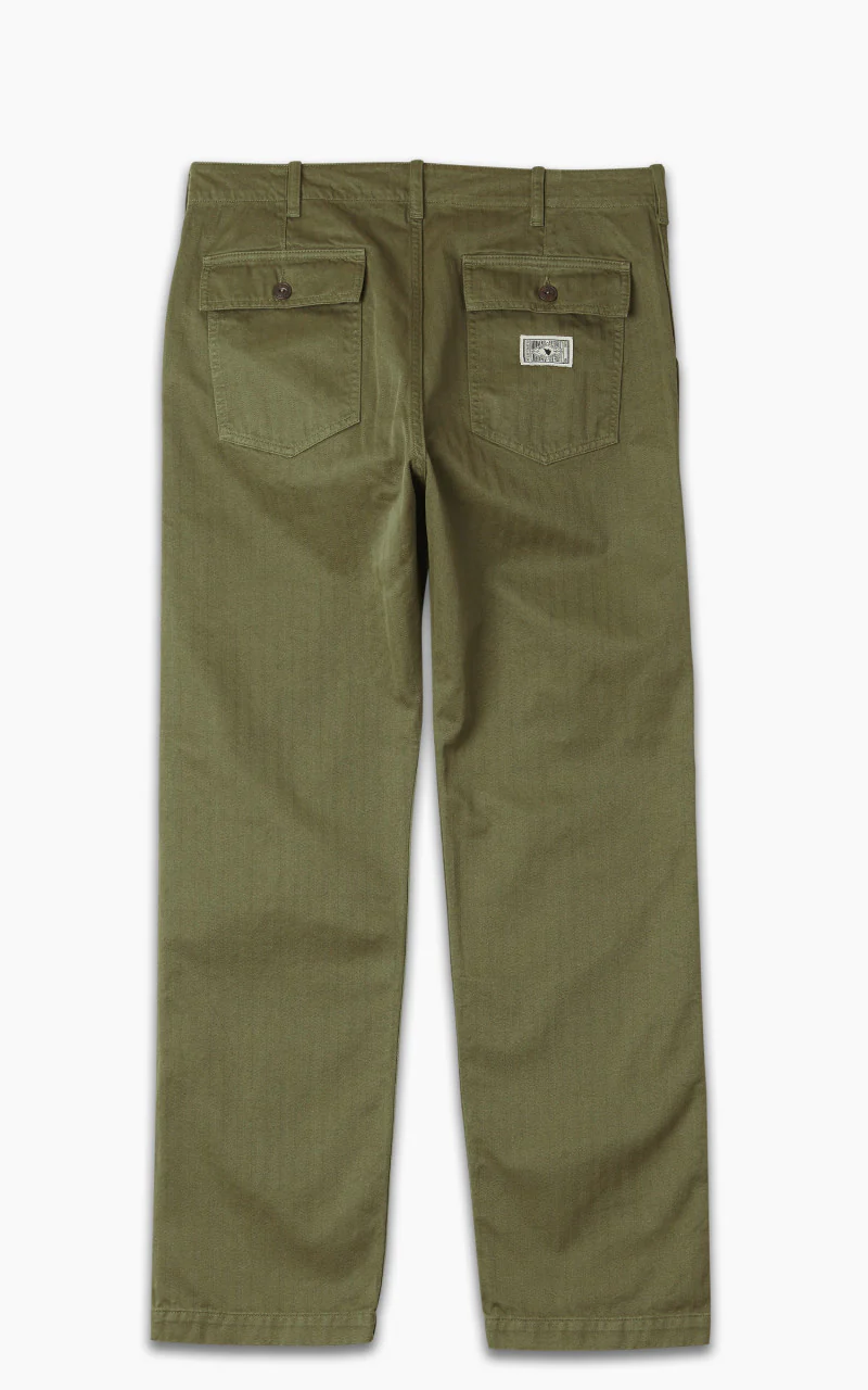 The Quartermaster Fatigue Trouser Olive - Image 3