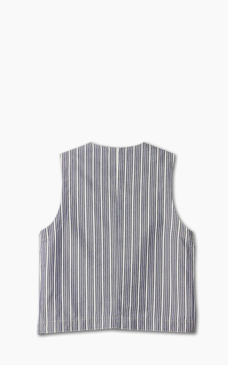 The Quartermaster Fisherman Vest Striped - Image 3