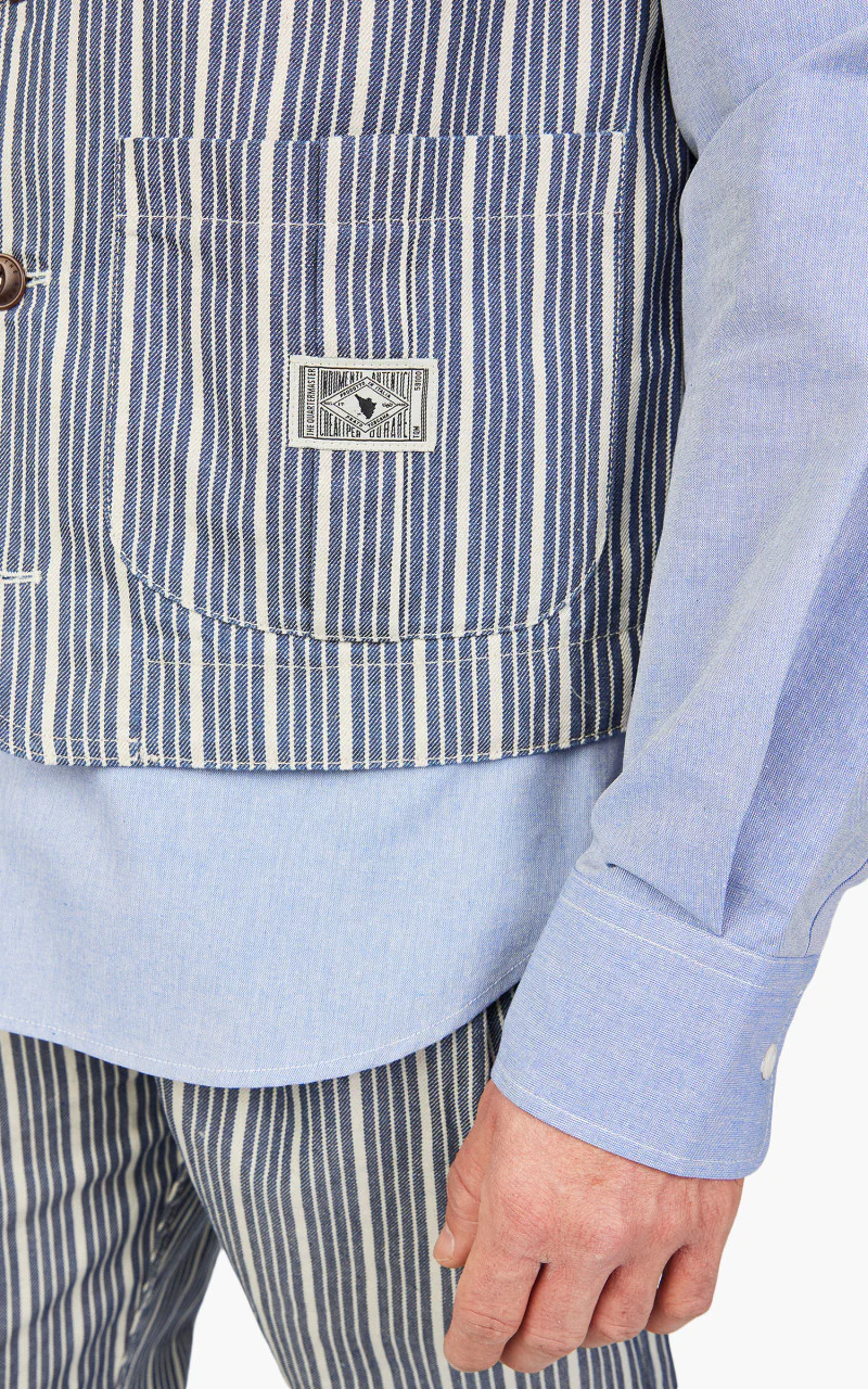 The Quartermaster Fisherman Vest Striped - Image 6