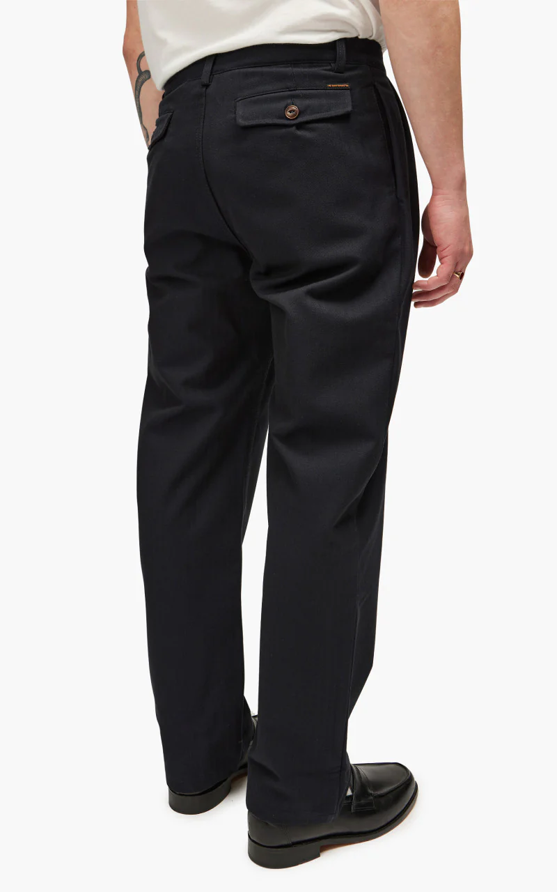 The Quartermaster French Chino HBT Blue - Image 4
