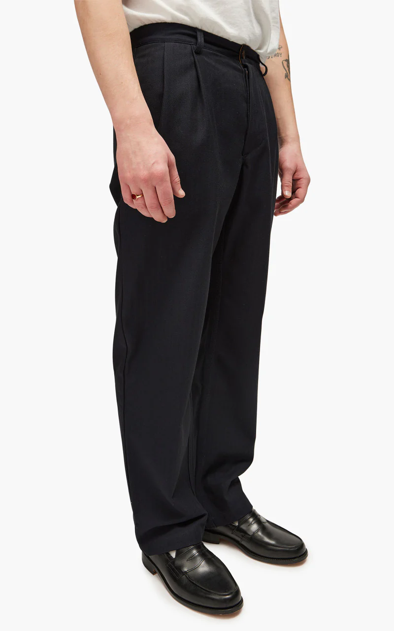 The Quartermaster French Chino HBT Blue - Image 7