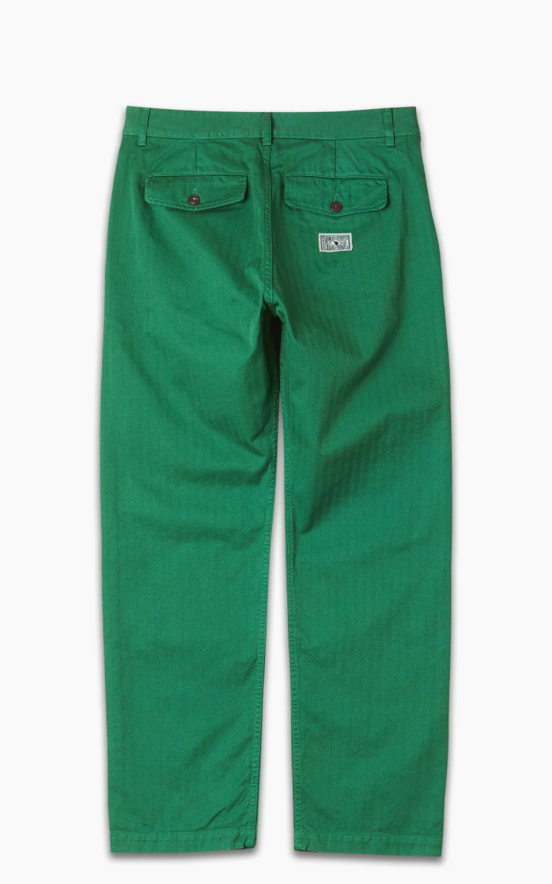 The Quartermaster French Chino HBT Forest - Image 7