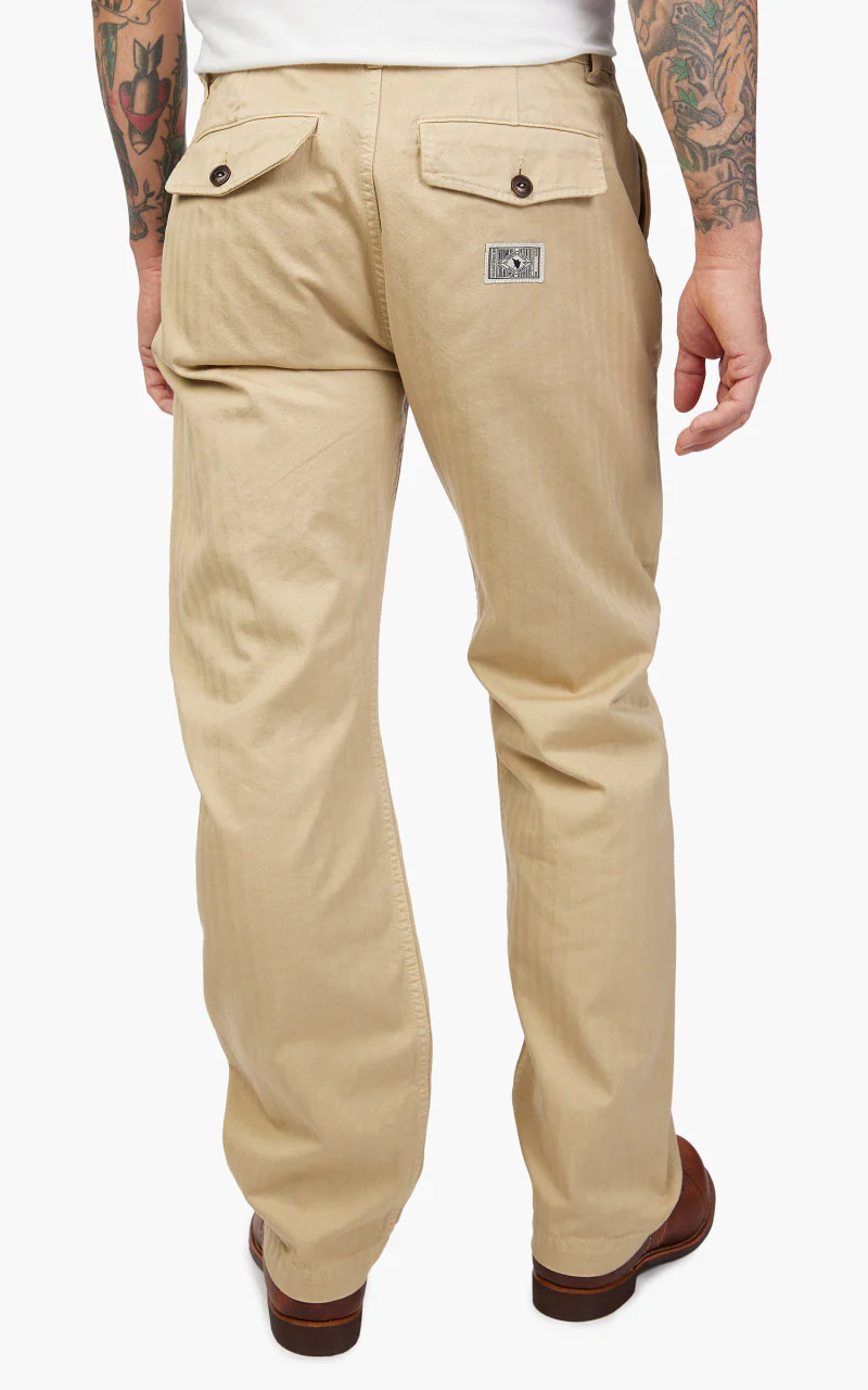The Quartermaster French Chino HBT Khaki - Image 6