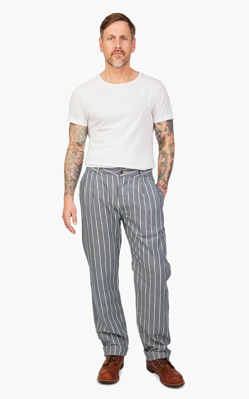 The Quartermaster French Chino HBT Striped - Image 2