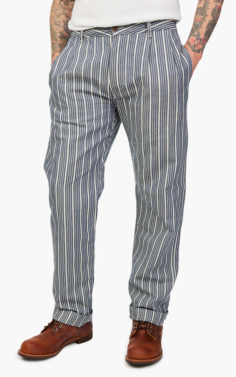 The Quartermaster French Chino HBT Striped - Image 4
