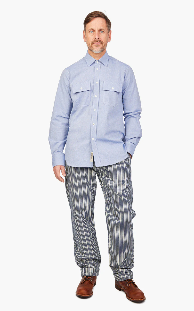 The Quartermaster Marine Nationale Shirt Blue - Image 2