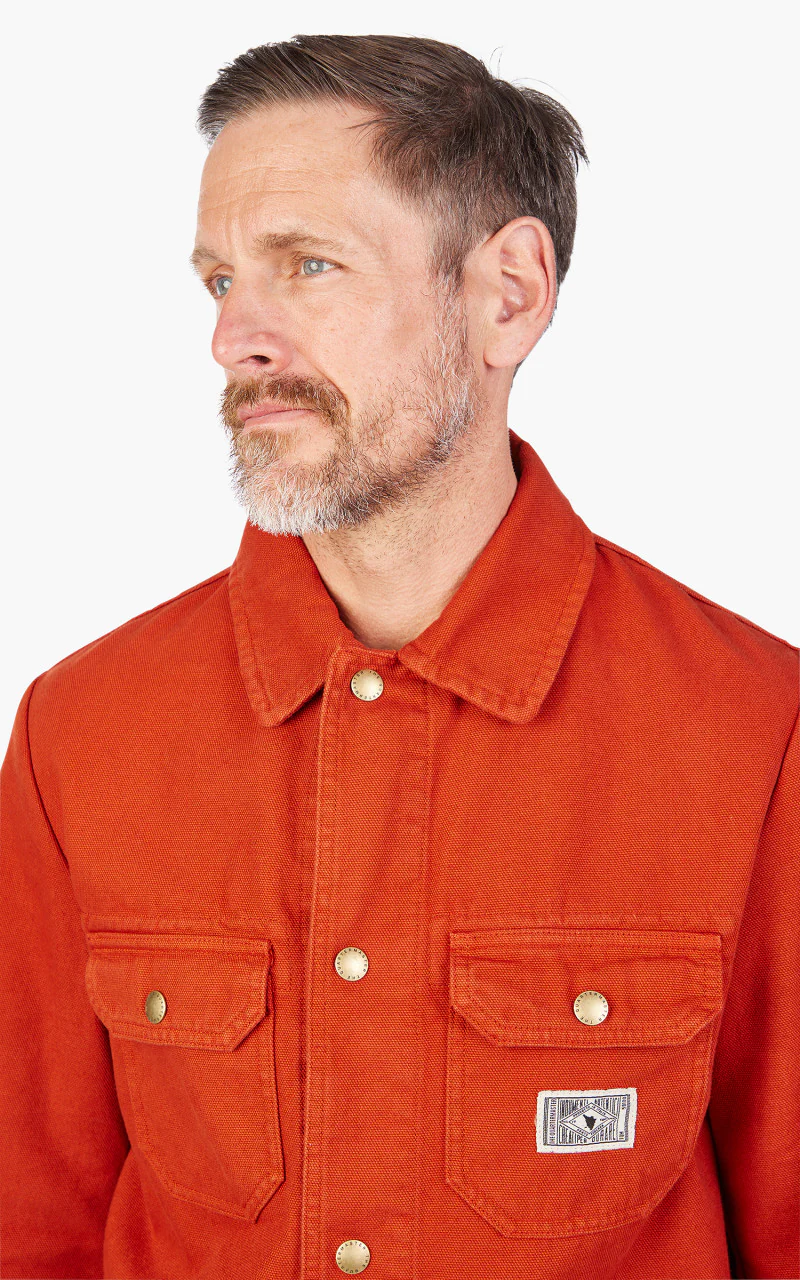 The Quartermaster Summer Hunter Jacket Brick - Image 5
