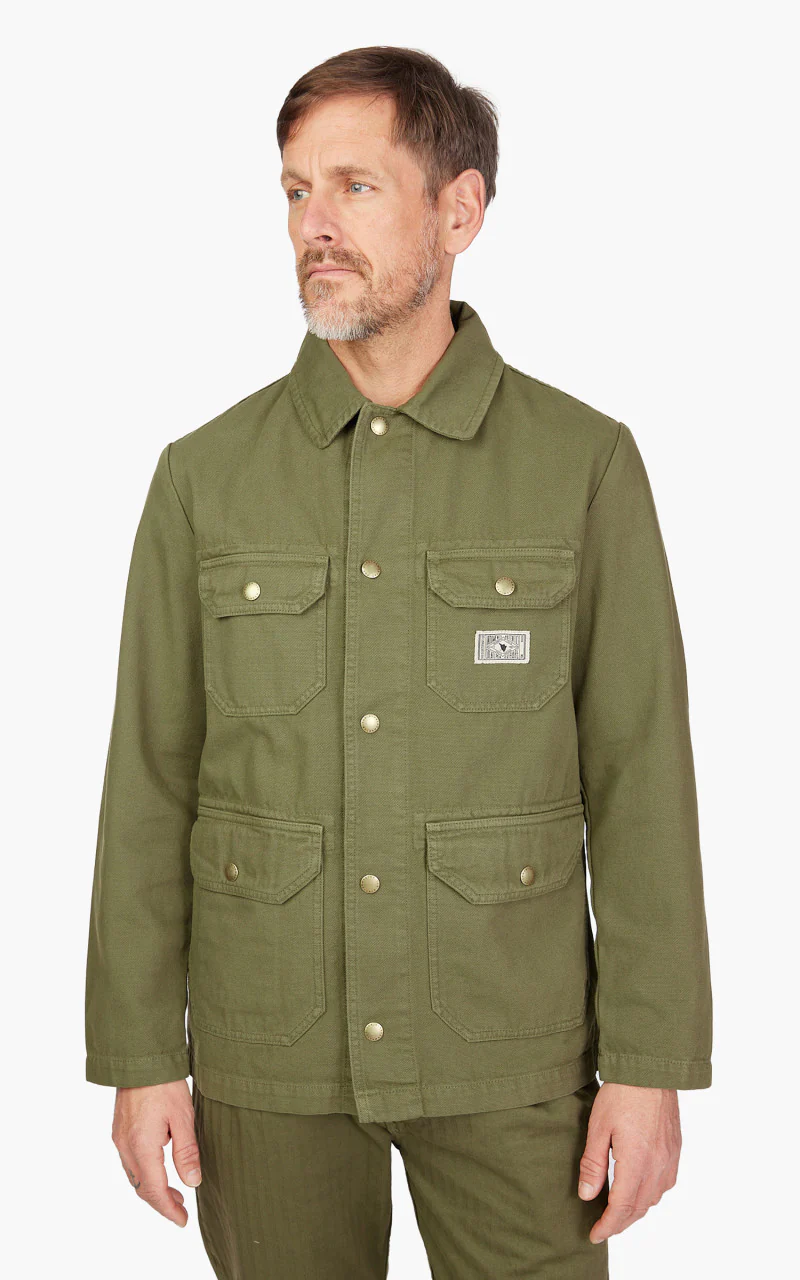 The Quartermaster Summer Hunter Jacket Olive - Image 4