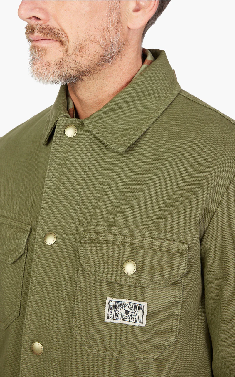 The Quartermaster Summer Hunter Jacket Olive - Image 5