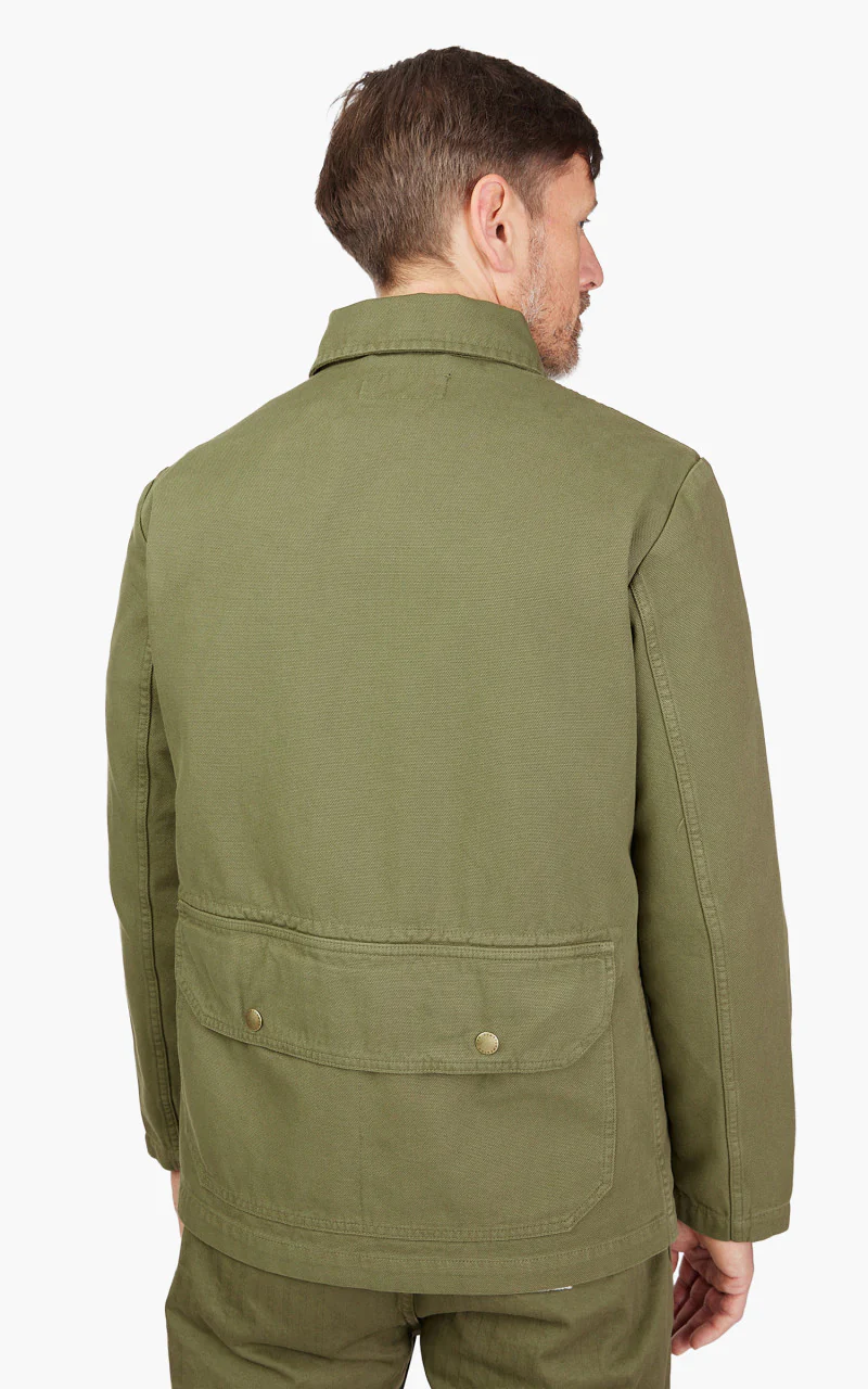 The Quartermaster Summer Hunter Jacket Olive - Image 6