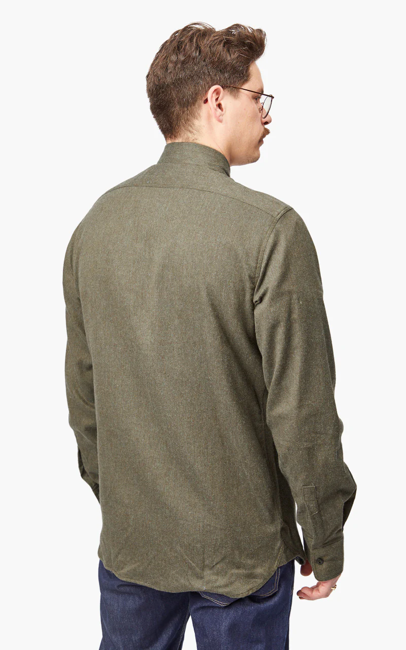 The Quartermaster USAF Flight Shirt Green - Image 5