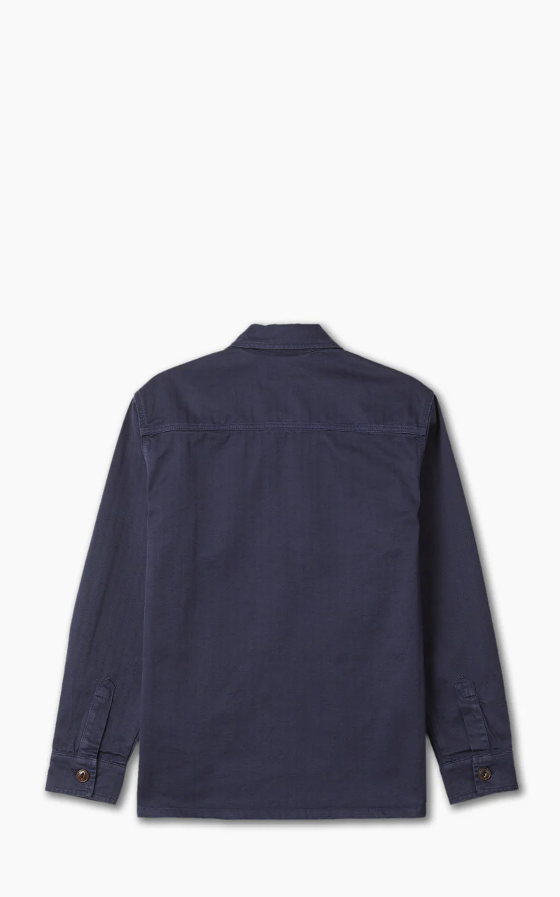 The Quartermaster WWII Fatigue Jacket HBT Blue - Image 3