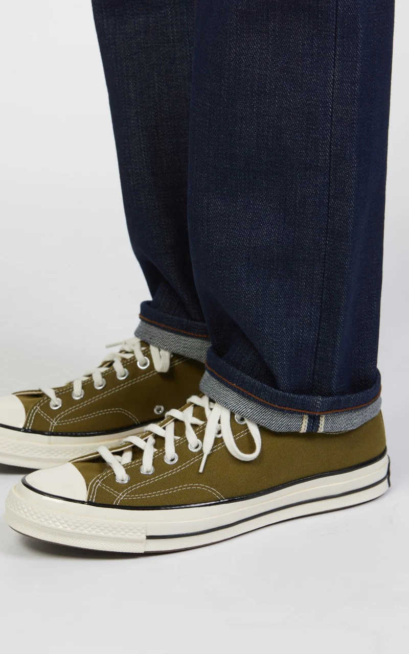 The Unbranded Brand UB121 Skinny Fit Heavyweight Selvedge Indigo 21oz - Image 8