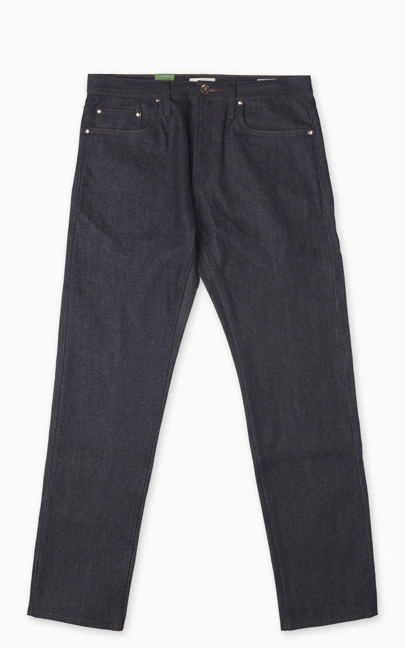 The Unbranded Brand UB201 Tapered Fit Selvedge Indigo 14.5oz - Image 3