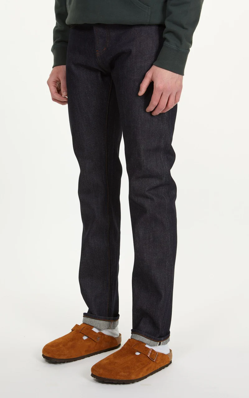 The Unbranded Brand UB201 Tapered Fit Selvedge Indigo 14.5oz - Image 4