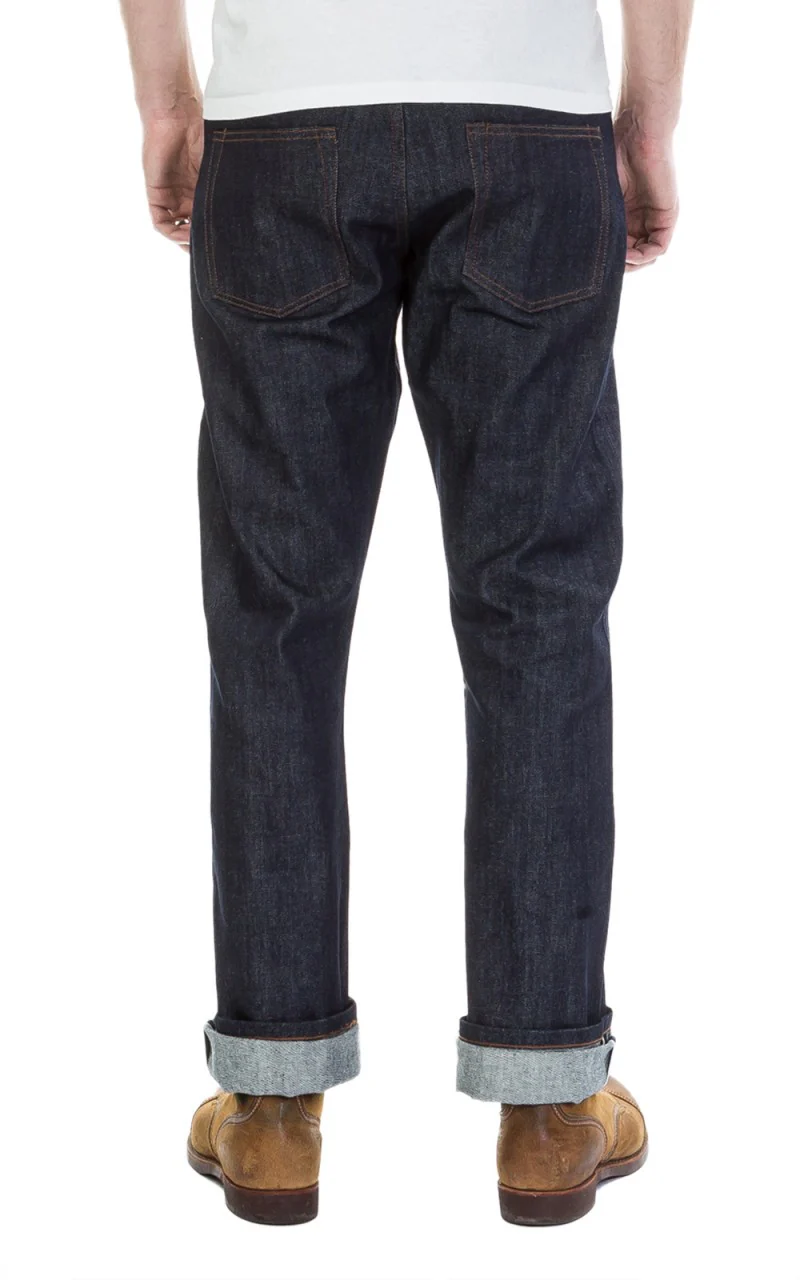 The Unbranded Brand UB301 Straight Fit Selvedge Indigo 14.5oz - Image 4