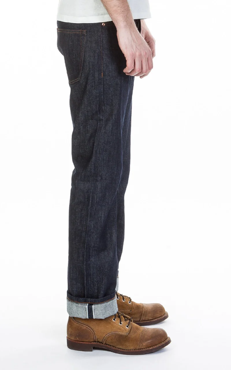 The Unbranded Brand UB301 Straight Fit Selvedge Indigo 14.5oz - Image 6