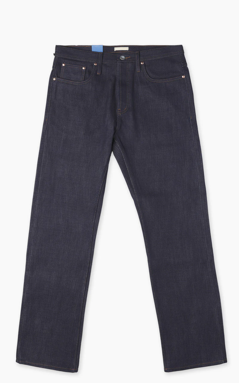 The Unbranded Brand UB321 Straight Fit Heavyweight Selvedge Indigo 21oz - Image 3