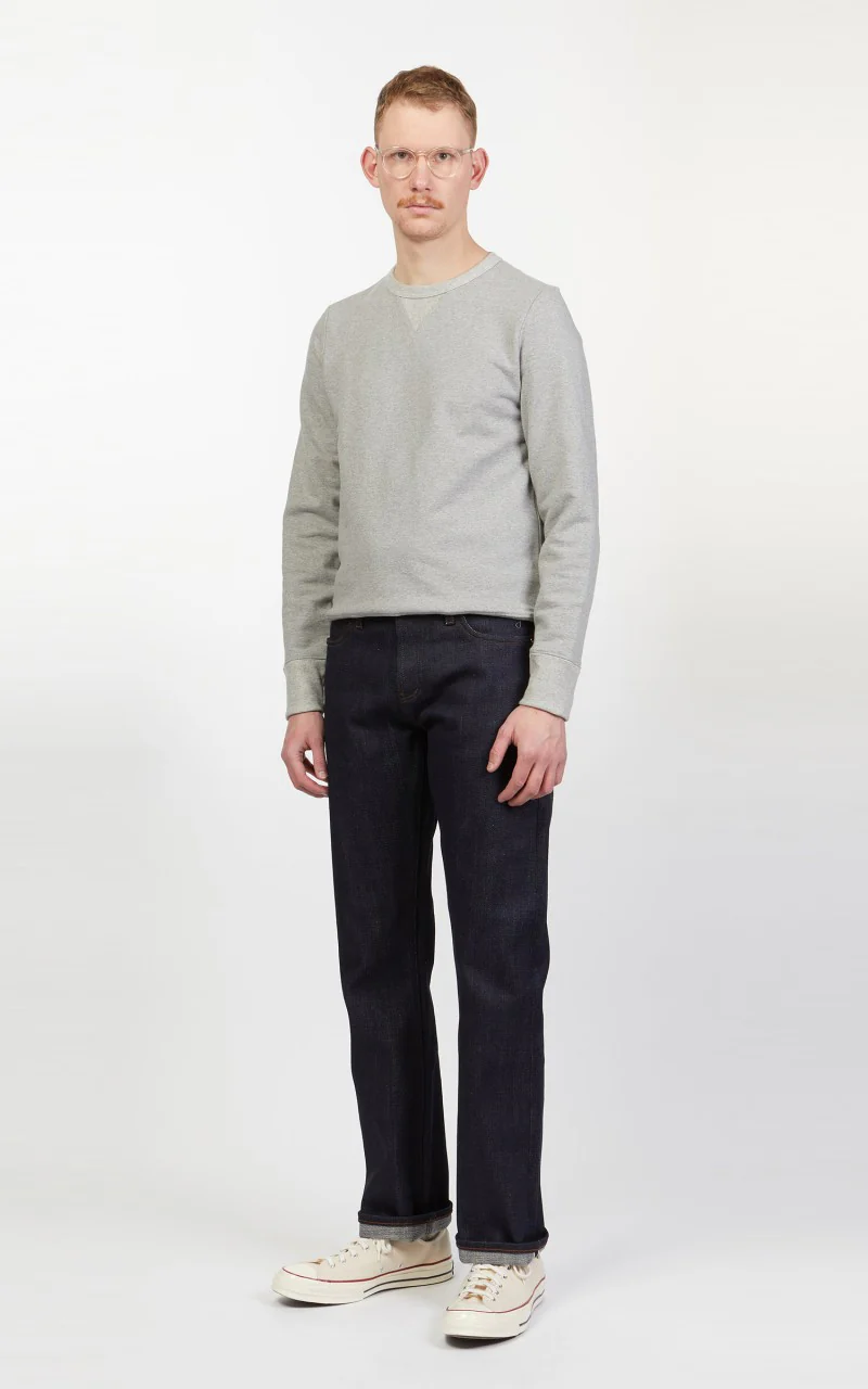 The Unbranded Brand UB321 Straight Fit Heavyweight Selvedge Indigo 21oz - Image 4