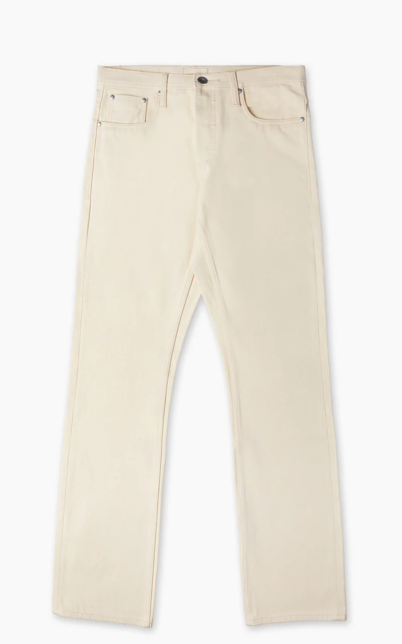 The Unbranded Brand UB397 Straight Fit Selvedge Ecru 13.5oz - Image 2
