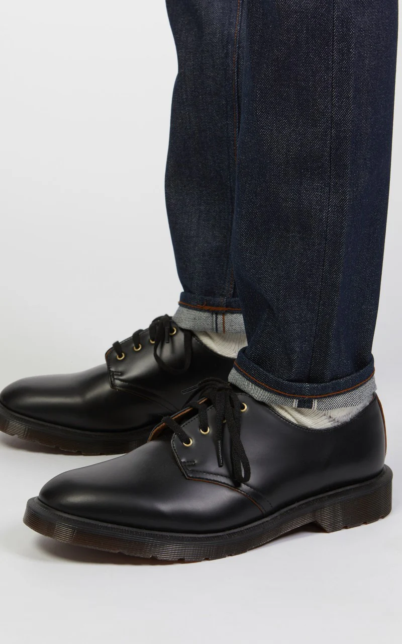 The Unbranded Brand UB401 Tight Fit Selvedge Indigo 14.5oz - Image 9
