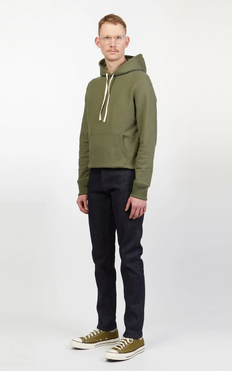 The Unbranded Brand UB421 Tight Fit Heavyweight Selvedge Indigo 21oz - Image 4