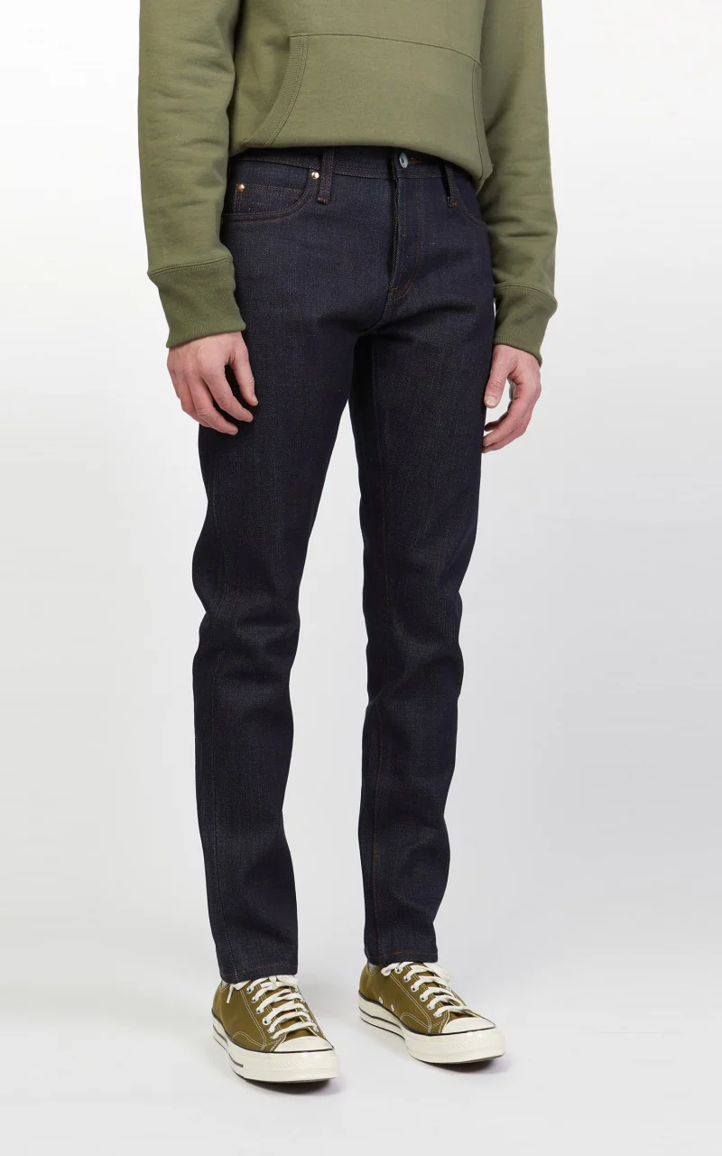 The Unbranded Brand UB421 Tight Fit Heavyweight Selvedge Indigo 21oz - Image 6