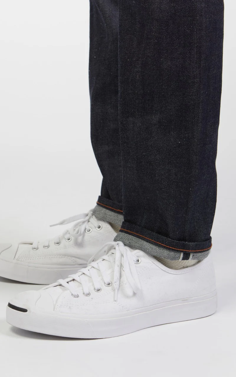 The Unbranded Brand UB422 Tight Fit Stretch Selvedge Indigo 11oz - Image 8