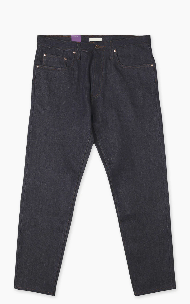 The Unbranded Brand UB601 Relaxed Fit Selvedge Indigo 14.5oz - Image 3