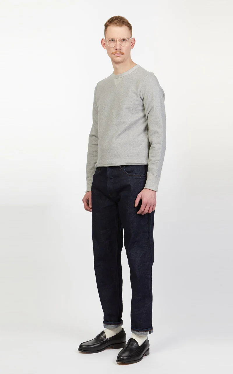 The Unbranded Brand UB621 Relaxed Fit Heavyweight Selvedge Indigo 21oz - Image 4