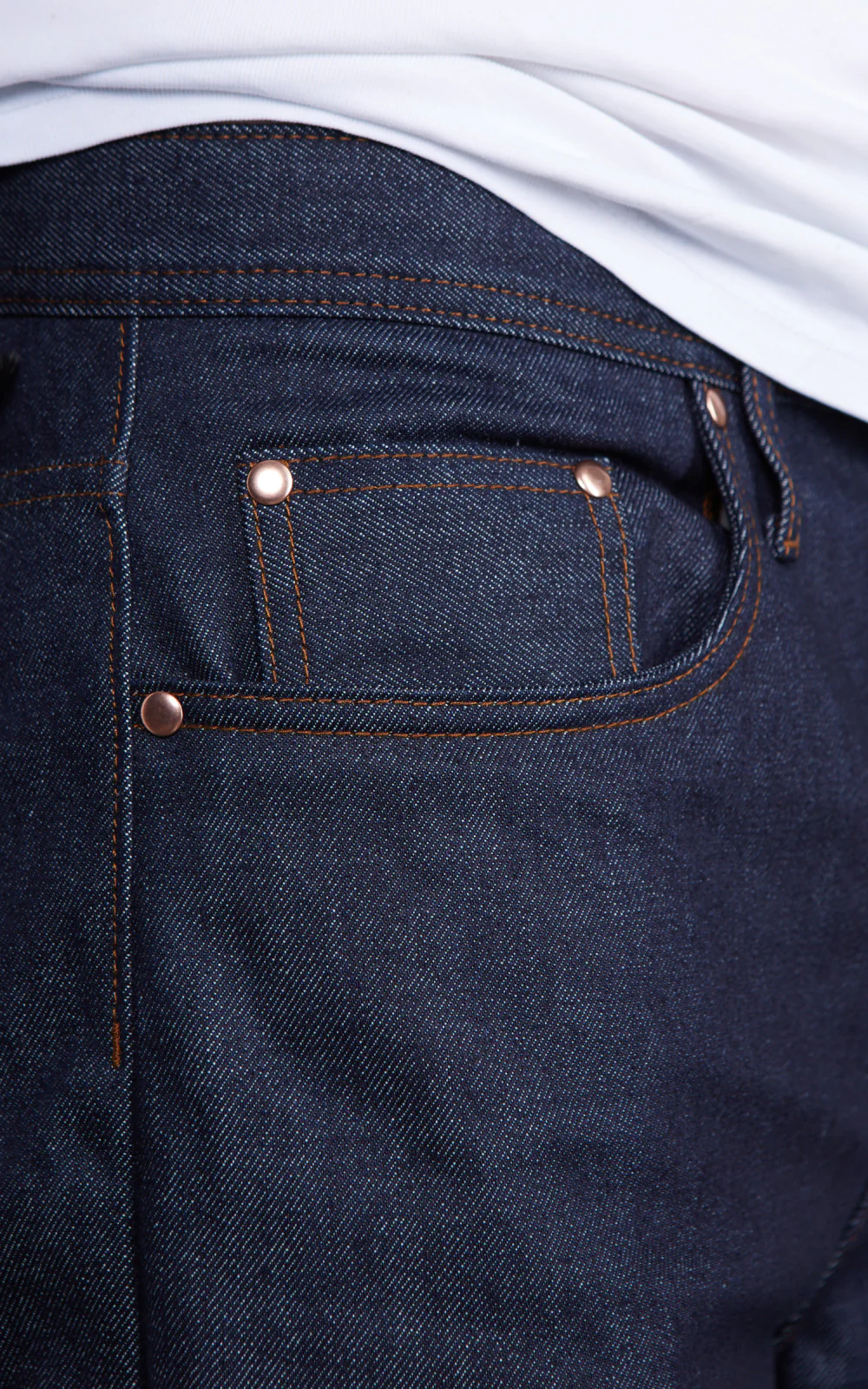 The Unbranded Brand UB701 Wide Fit Selvedge Indigo 14.5oz - Image 5
