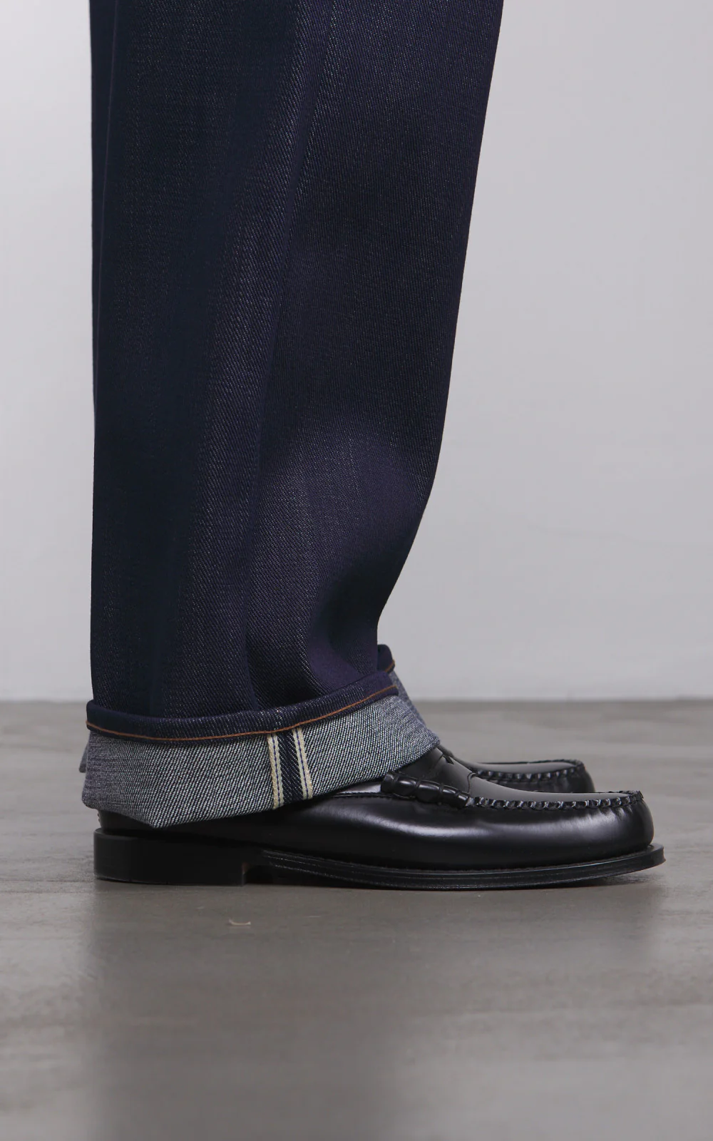 The Unbranded Brand UB721 Wide Fit Heavyweight Selvedge Indigo 21oz - Image 7