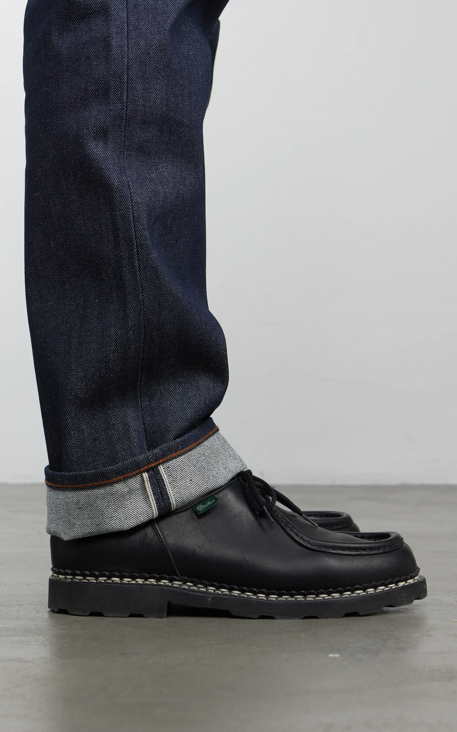 The Unbranded Brand UB801 Relaxed Straight Fit Selvedge Indigo 14.5oz - Image 7