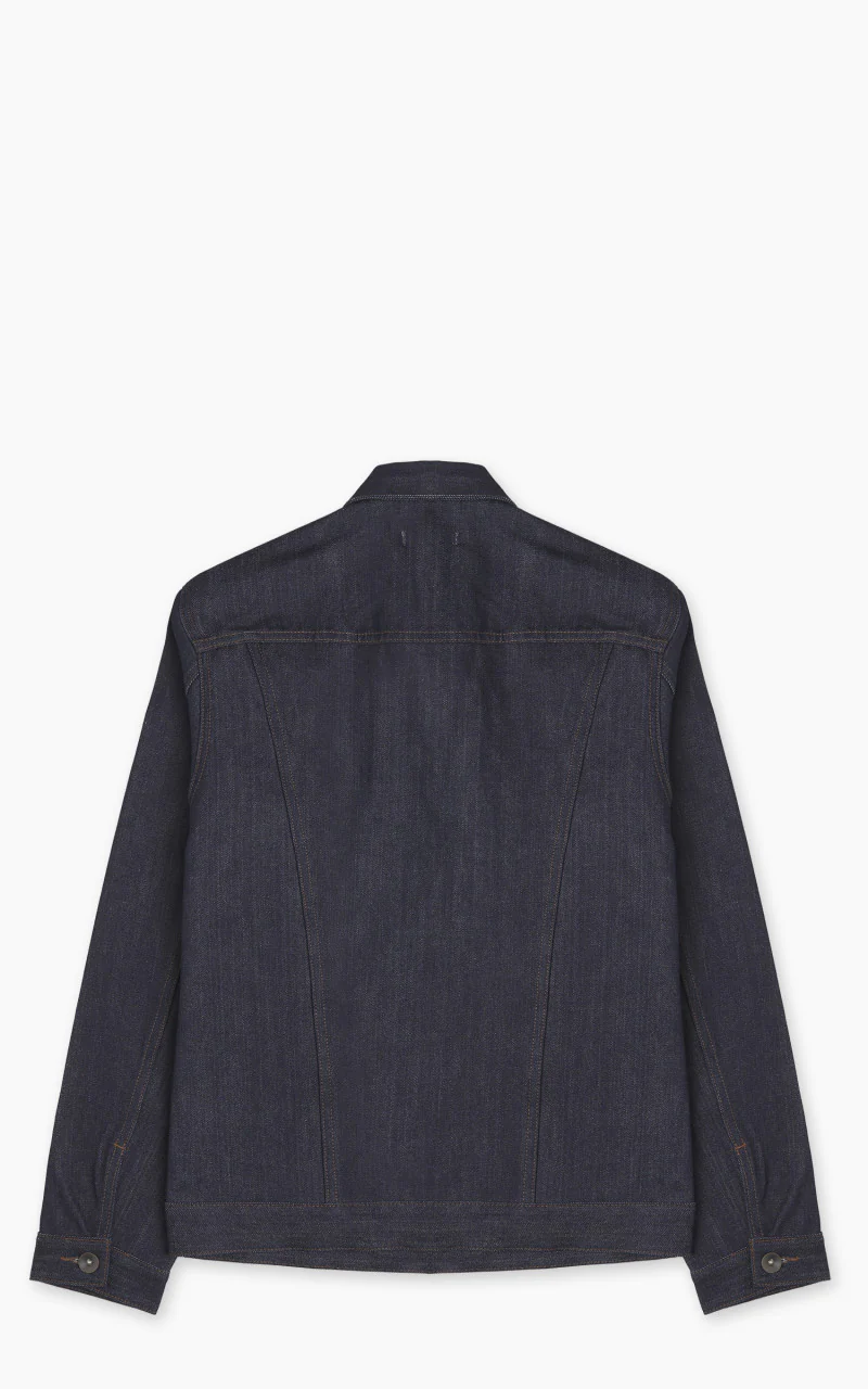 The Unbranded Brand UB901 Denim Jacket Indigo Selvedge 14.5oz - Image 10