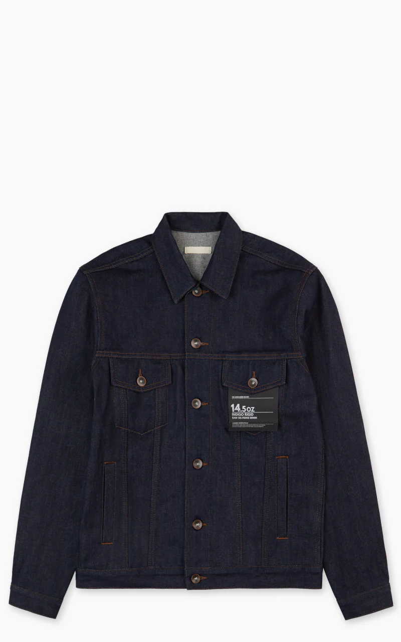 The Unbranded Brand UB901 Denim Jacket Indigo Selvedge 14.5oz - Image 11