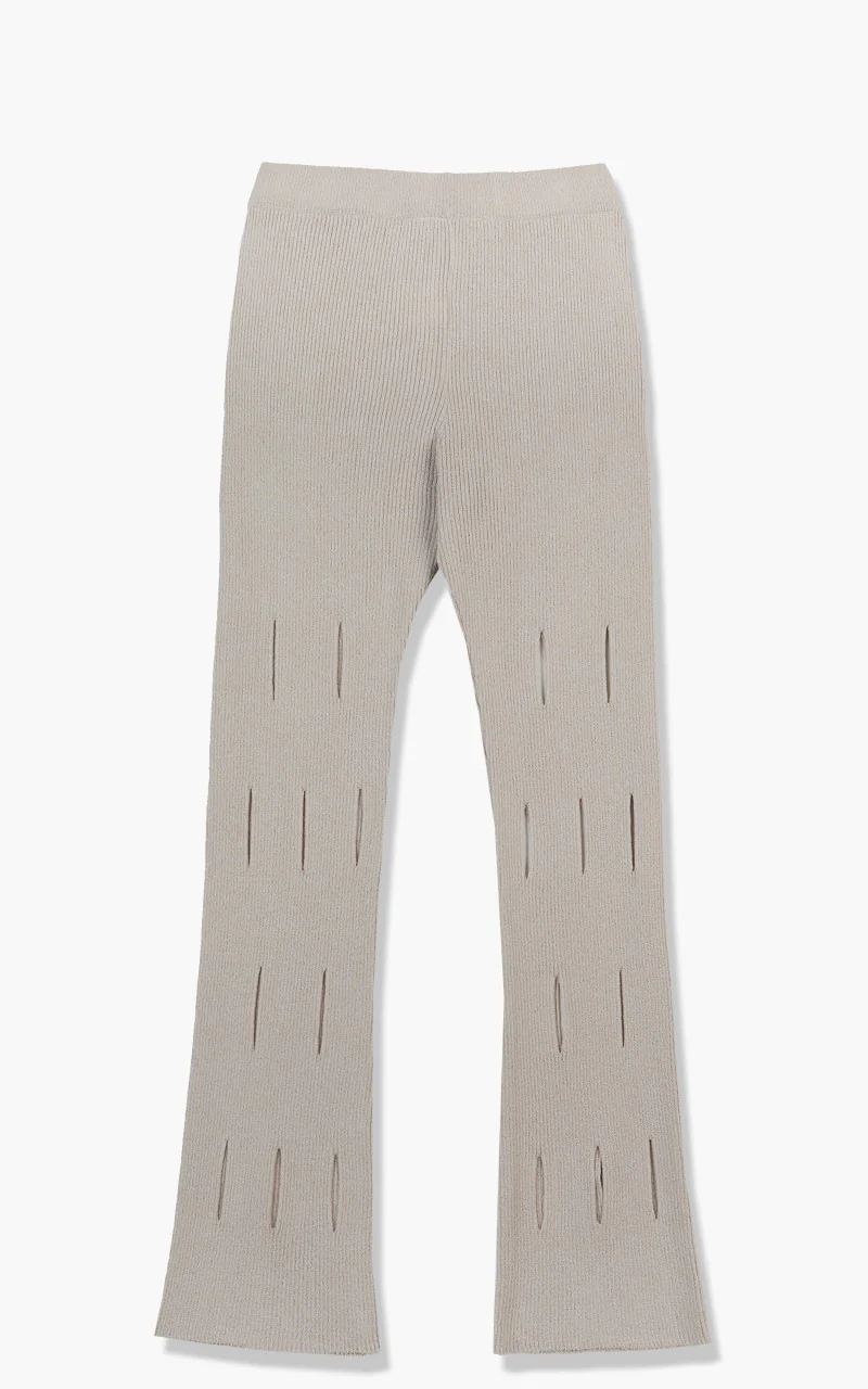 TheOpen Product Cut-Out Knit Pants Beige