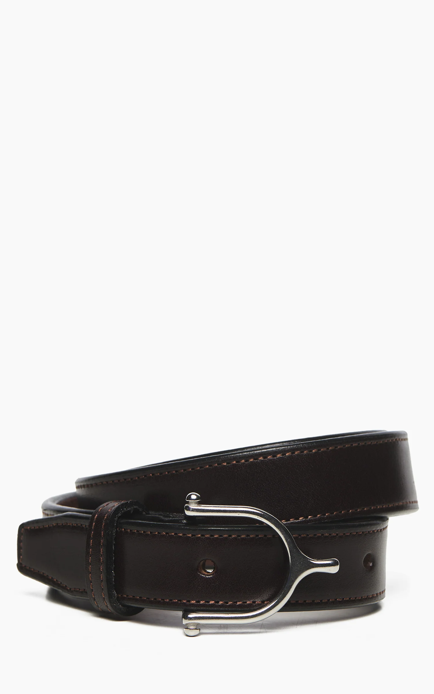 Tory Leather 1" Bridle Leather Spur Belt Havana