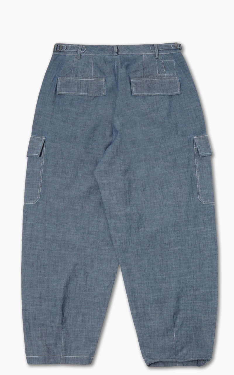 Universal Works Cargo Pant Chambray Indigo - Image 5