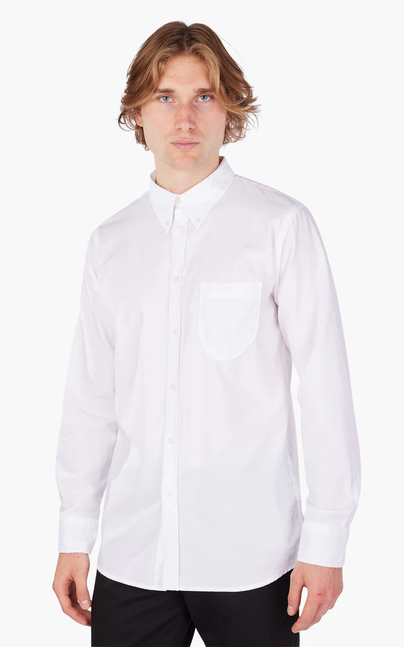 Universal Works Daybrook Shirt Organic Oxford White - Image 2