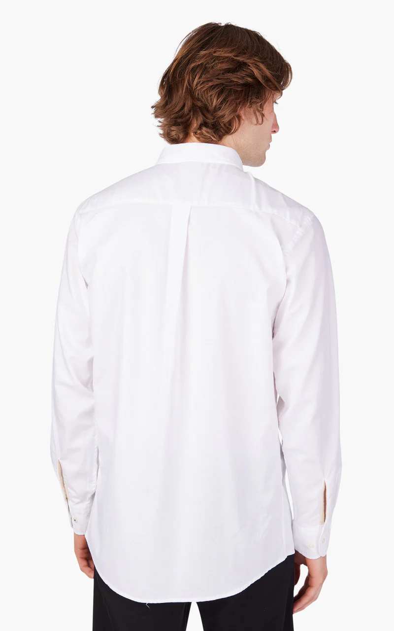 Universal Works Daybrook Shirt Organic Oxford White - Image 5