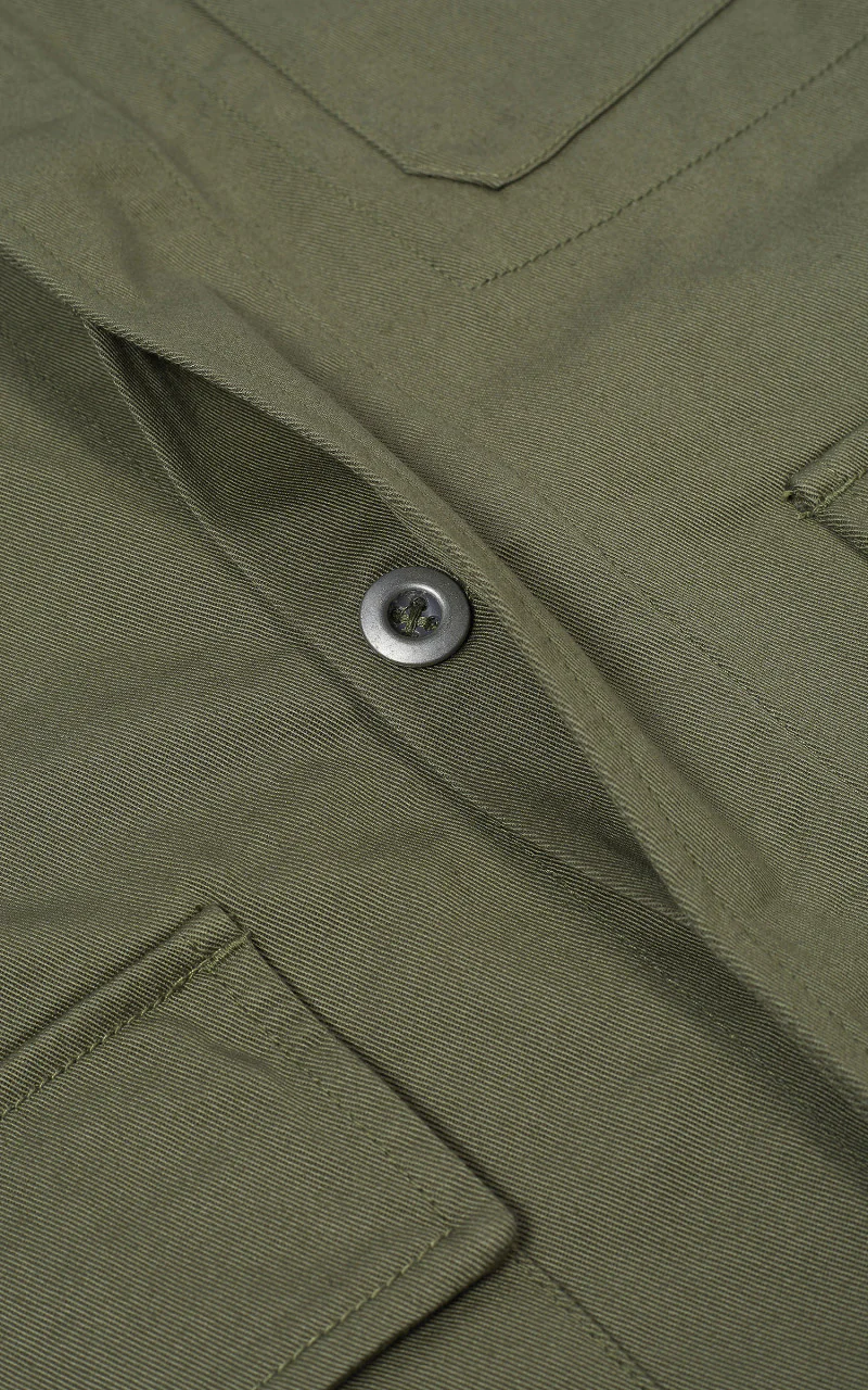 Universal Works Fatigue Jacket Light Olive - Image 13