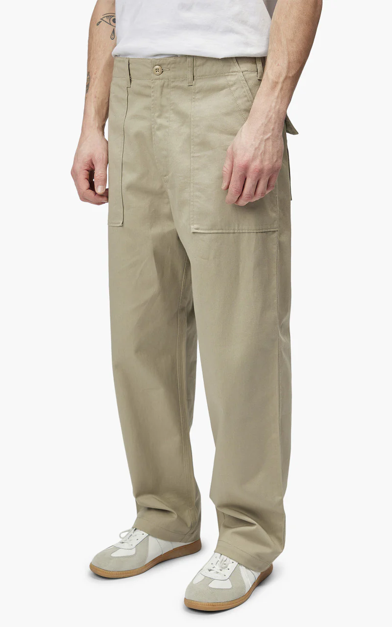 Universal Works Fatigue Pant Twill Stone - Image 4