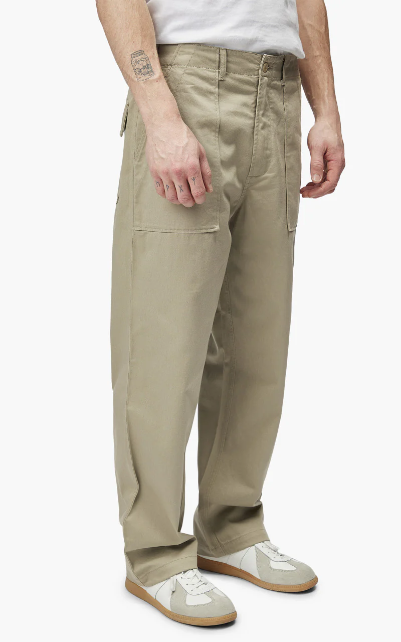 Universal Works Fatigue Pant Twill Stone - Image 6
