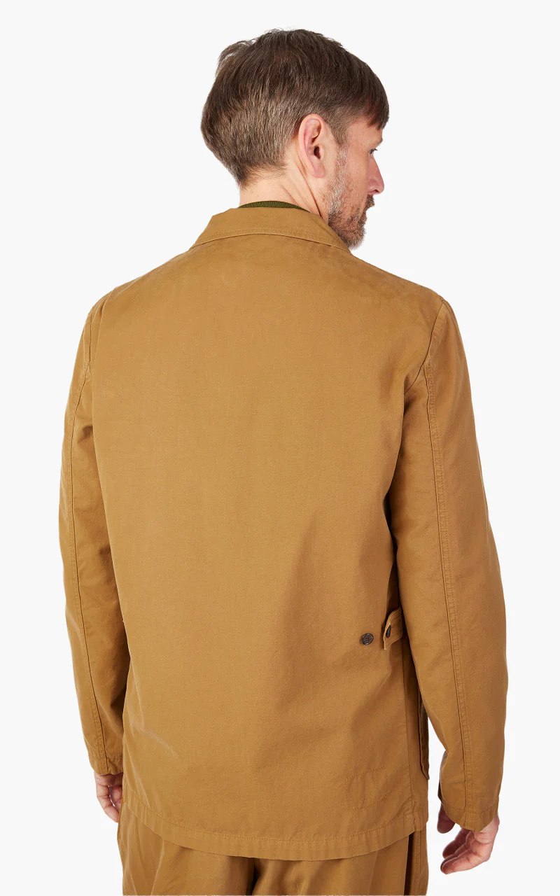 Universal Works Five Pocket Jacket Summer Canvas Cumin - Image 10