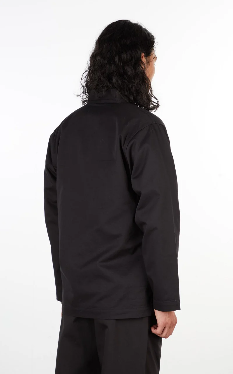 Universal Works Kyoto Work Jacket Twill Black - Image 6