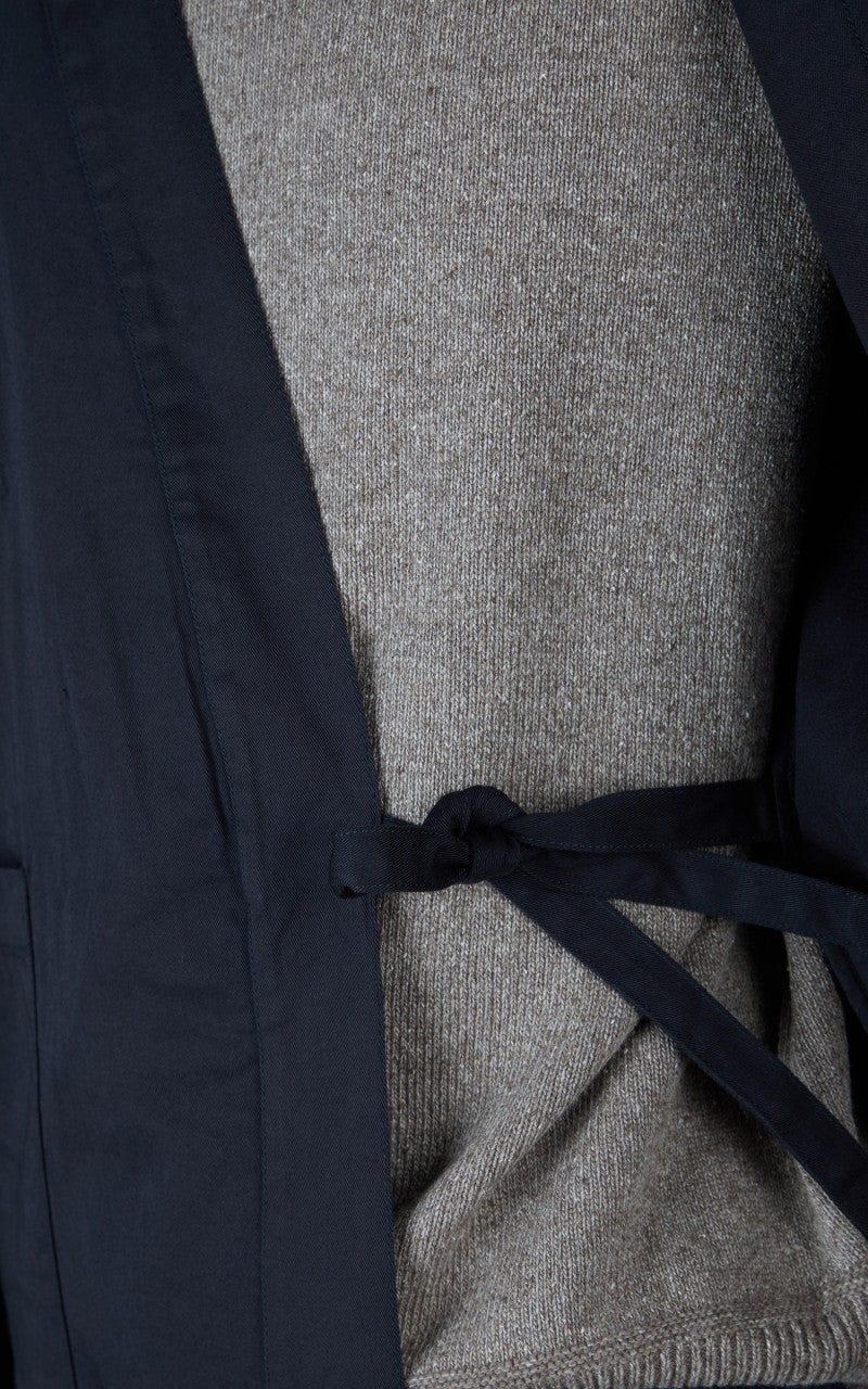 Universal Works Kyoto Work Jacket Twill Black - Image 8